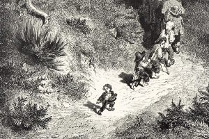 Illustration: Gustave Doré, Le Petit Poucet, Charles Perrault