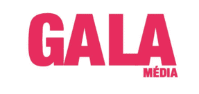Impression sur vitre - Logo Gala Media