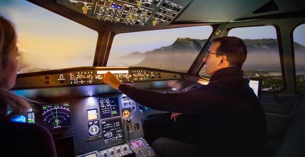 [VIDÉO] Un nouveau simulateur de vol pour petits et grands à l’aéroport de Montréal