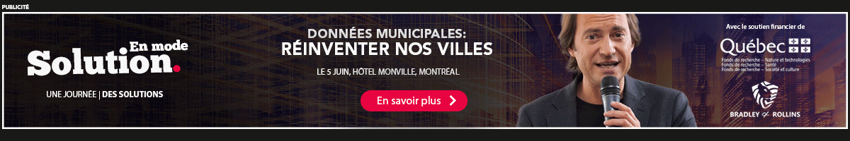 EMS : Evenement sur la gestion des données municipales au Québec