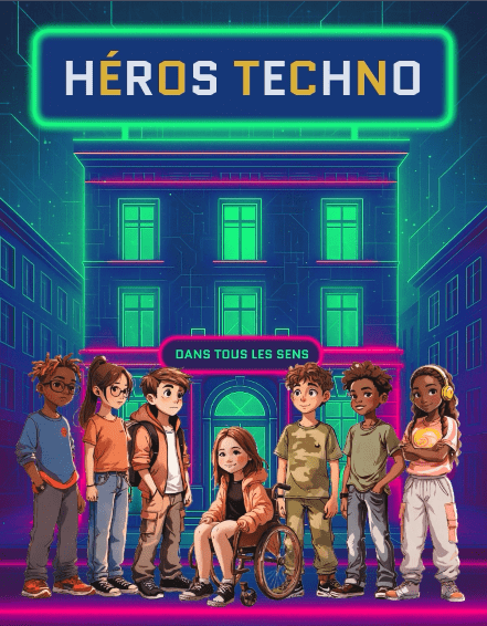 Couverture HÉROS TECHNO